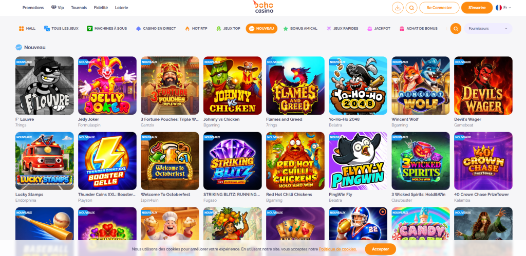 l'offre de bonus sans dépôt de Boho avec son jeu imposé